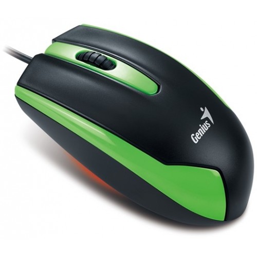 GENIUS Myš DX-100 - čierna / zelená GENIUS Myš DX-100 - čierna / zelená