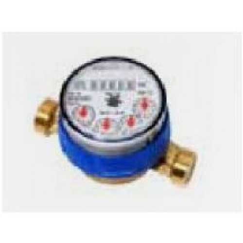 GEOS vodomer GSDM 5/SV 3/4 "s päťmiestnym počítadlom, suchobežný