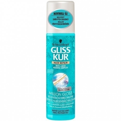 GLISS KUR Express Million Gloss regeneračný balzam 200 ml PO EXPIRÁCII
