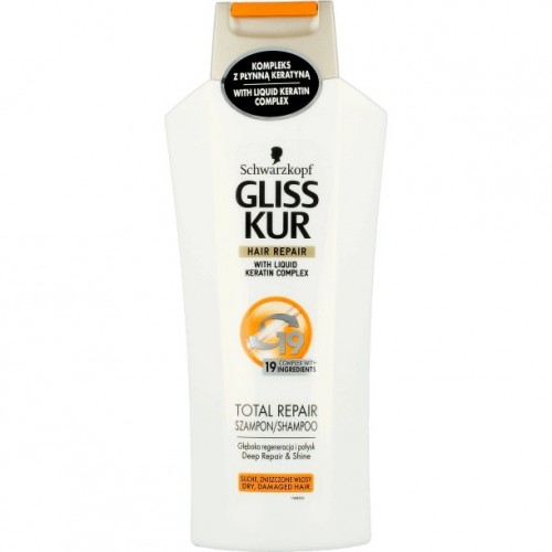 GLISS KUR Total Repair 19 šampón 250 ml PO EXPIRÁCII