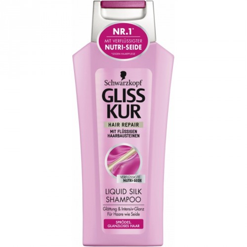 GLISS KUR Liquid Silk Gloss regeneračný šampón 400 ml