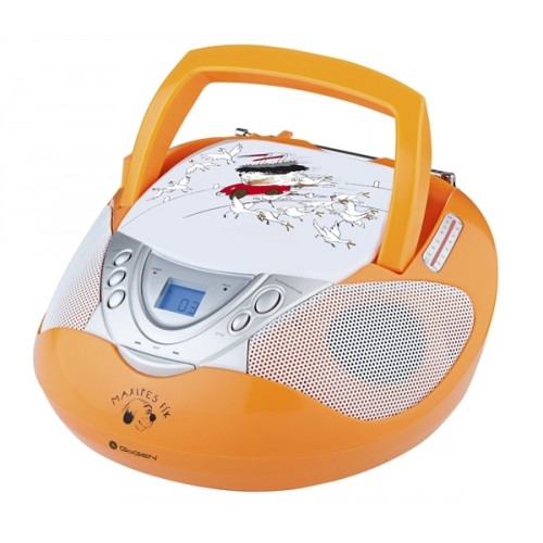 GoGEN rádioprijímač s CD MAXI RADIO G, CD / MP3 / USB, oranžový GoGEN rádioprijímač s CD MAXI RADIO G, CD / MP3 / USB, oranžový