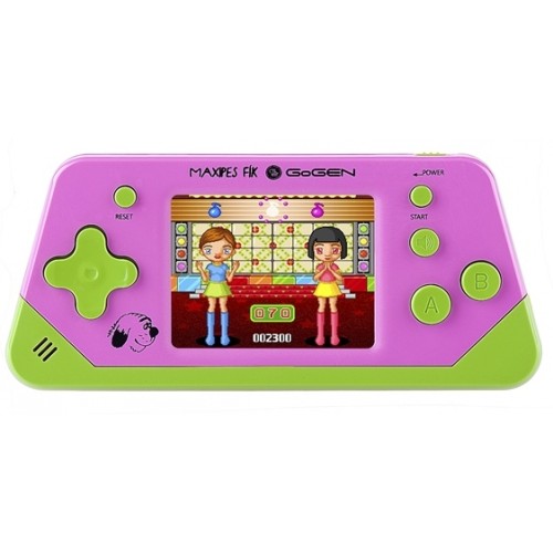 GoGEN Vrecková hra MAXI HRY 80 P, 2,5" LCD displej, 80 hier, 16bit, ružová