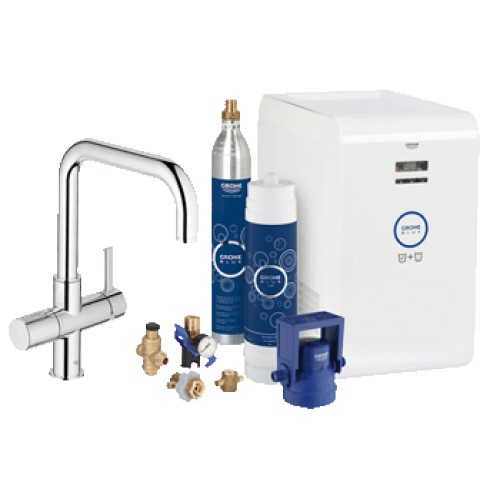 GROHE Blue - Páková drezová batéria s filtrom a chladiacim zariadením, chróm 31324001 GROHE Blue - Páková drezová batéria s filtrom a chladiacim zariadením, chróm 31324001