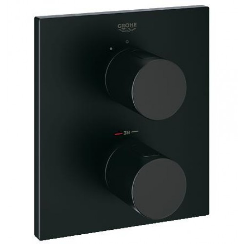 GROHE Grohtherm 3000 Cosmopolitan termostat. sprchová batéria podomietková, čierna 19568KS