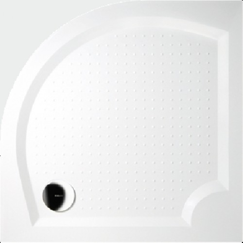 GELCO G5 Viva štvrťkruhová sprchová vanička 100 profilované dno, biela GV551