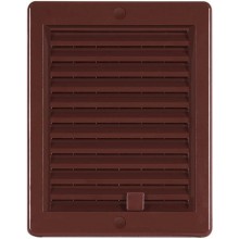 HACO vetracia mriežka s rámčekom a žalúzií VM 150x200 UH plast, hnedá 0210