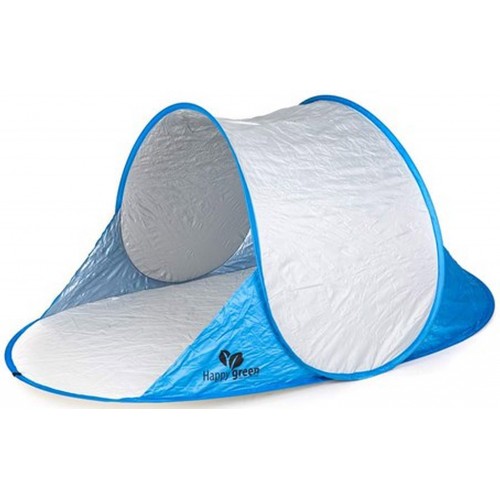 HAPPY GREEN BEACH Stan plážový 195x120x90cm 50449005 HAPPY GREEN BEACH Stan plážový 195x120x90cm 50449005