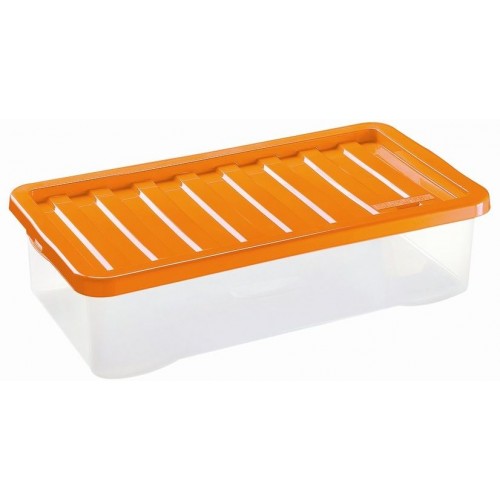 HEIDRUN Box úložný Quasar 18 x 80 x 40 cm, 40 l, mix farieb 1687Q