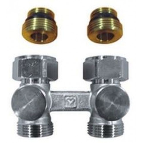 HERZ 3000 uzatvárateľné šróbenie "H" pre VK radiátory, Rp 1/2 x G 3/4, priame, 1376602