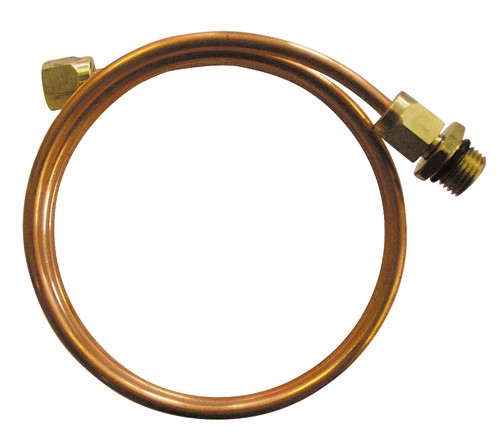 HERZ Impulzné potrubie pre regulátor diferenčného tlaku, 1 m, 1400779