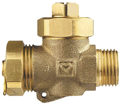 HERZ Thermoflex, kohút pre napoštění a vypúšťanie kotlov, Dim. 20, 1411902