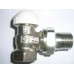 HERZ TS-90-Termostatický ventil rohový 3/8 ", M 28x1,5 biela krytka 1772490