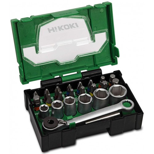 HiKOKI 40030020 Sada bitov a nástrčných kľúčov 24 ks