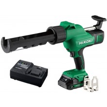 HiKOKI AC18DAWQZ Aku vytláčacia pištoľ 300/600 ml (18V/2,0Ah)