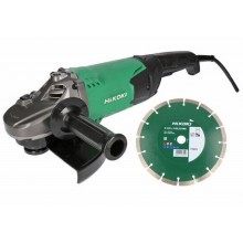 HiKOKI G23SW2W7Z Uhlová brúska (230mm/2200W)