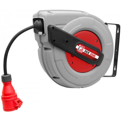 Holzmann Samonavíjajúci bubon s el. káblom 20 m EKR20M_400V Holzmann Samonavíjajúci bubon s el. káblom 20 m EKR20M_400V