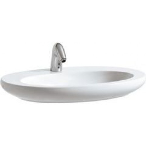 LAUFEN IL BAGNO ALESSI ONE Umývadlová misa 75x52 s otvorom, LCC 8.1897.2.400.104.1