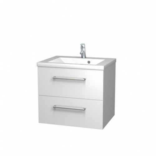 INTEDOOR NEW YORK skrinka s umývadlom 70x64 cm biela NY 70A 01