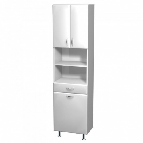 INTEDOOR KLASIK vysoká skrinka 50x190 cm biela SVP 50 KN 01