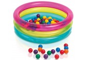 INTEX BABY BALL PIT Hrací bazénik s tromi prstencami 86 x 25 cm 48674