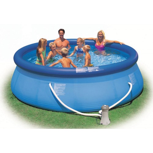 INTEX Bazén Easy Set 3,66 x 0,91 m kartušová filtrácia 2 m3 / h 128146
