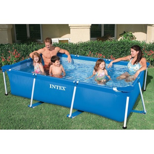 BAZÁR INTEX SMALL RECTANGULAR FRAME POOLS Bazén 260 x 160 x 65 cm 28271NP POŠKODENÝ OBAL!!