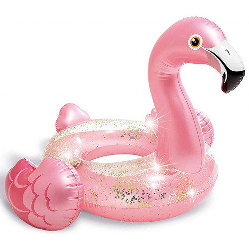 INTEX GLITTER FLAMINGO TUBE Nafukovacie koleso plameniak 56251NP