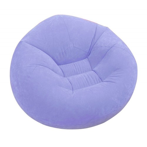 INTEX BEANLESS BAG CHAIR Nafukovacie kreslo 107 x 104 x 69 cm, fialové 68569 INTEX BEANLESS BAG CHAIR Nafukovacie kreslo 107 x 104 x 69 cm, fialové 68569