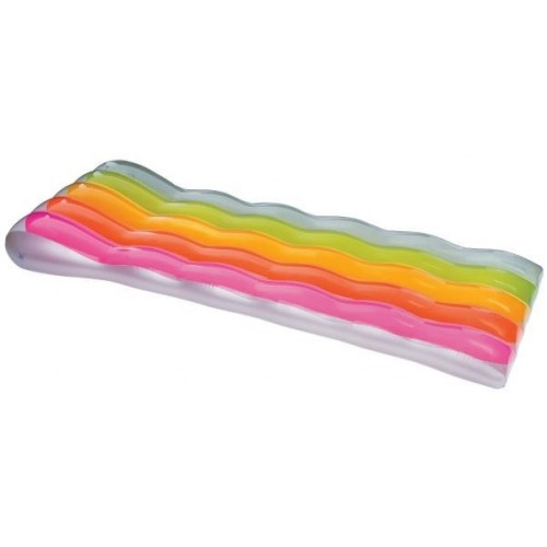 INTEX Nafukovací matrac vlna, farebná 58876