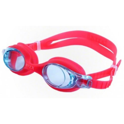 INTEX Športové plavecké okuliare červené 55693