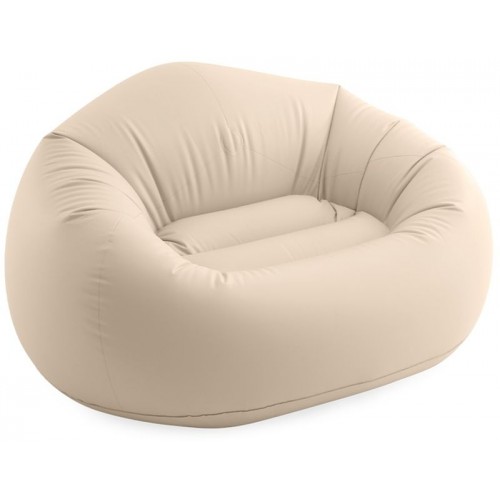 INTEX Beanless Bag Nafukovací vak na sedenie, béžový 137 x 127 x 74cm 66505NP