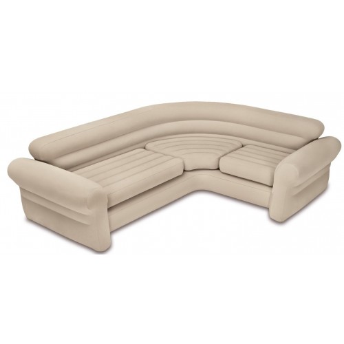 INTEX CORNER SOFA Rohová nafukovacie pohovka 257x203 cm 68575NP / EP