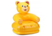 INTEX HAPPY ANIMAL CHAIR Nafukovacie detské kreslo 65 x 64 x 74 cm, medveď 68556