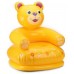 INTEX HAPPY ANIMAL CHAIR Nafukovacie detské kreslo 65 x 64 x 74 cm, medveď 68556