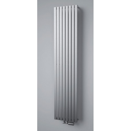 ISAN FORM INOX dizajnový , kúpeľňový radiátor 1800 x 390, kartáčovaná nerez