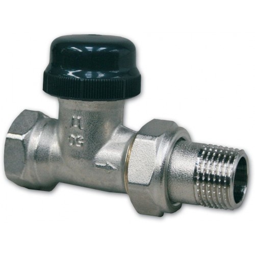 IVAR termostatický ventil VD 2101N 1/2" přímý dvouregulační s přednastavením 500459