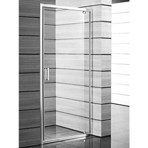 Jika LYRA PLUS Jednokrídlové sprchové dvere, 90cm, stripy sklo H2543820006651