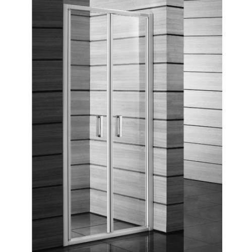 Jika LYRA PLUS Kyvné sprchové dvere, 90cm, transparentné sklo H2563820006681