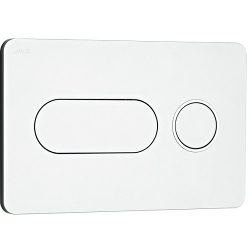 Jika PL8 tlačidlo Dual Flush, matný chróm, lesklý krúžok H8936460070001