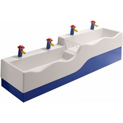 KERAMAG 4Bambini bočné vysoký kryt.bar., Pravý-modrá 430030226