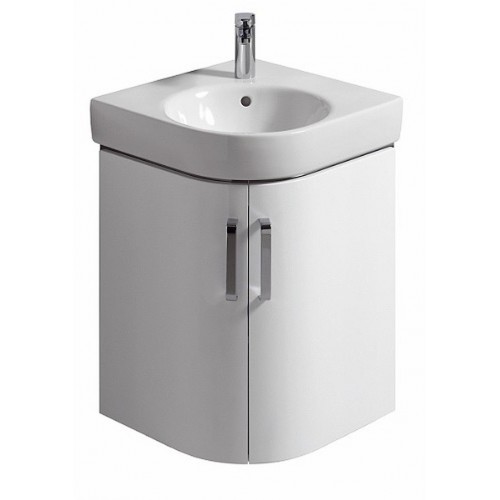 KERAMAG Ren.Nr.1.Comp.rohová skříňka pod um.48, biela 862150000