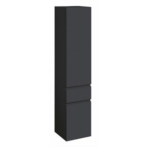 KERAMAG Ren.Nr.1Pl. skř.vys.39x180x36, 2dv., 1 zás., lávovo čierna matná 869001000