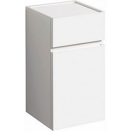 KERAMAG Ren.Nr.1Pl. skř.boční.39x70x36, 1 dv., 1 zás., biela lesklá lakovaná 869020000