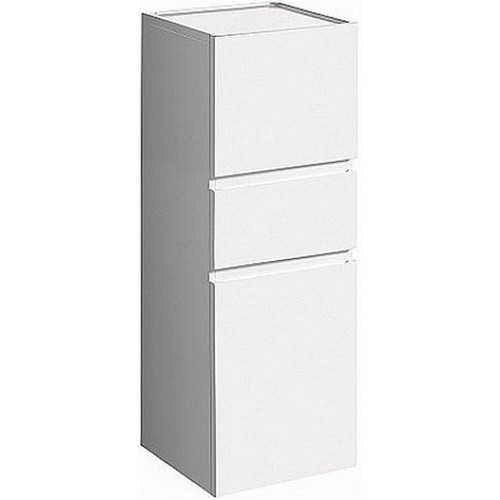 KERAMAG Ren.Nr.1Pl. skř.boční.39x100x36, 2 dv., 1 zás., biela lesklá lakovaná 869030000