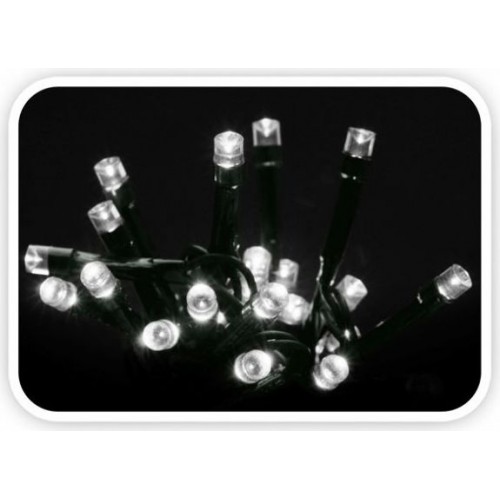 KAISERHOFF Svetelná reťaz vonkajšia 18m, 180LED, biela farba KO-AX8205030