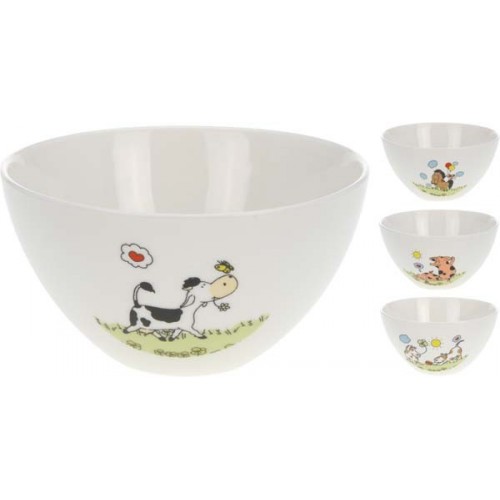 KAISERHOFF Miska porcelánová detská 13 x 7 cm, zvieratká II KO-Q75880090
