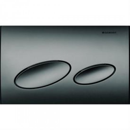 GEBERIT KAPPA - ovládacie tlačidlo KAPPA 20 Čierna RAL 9005, 115.228.DW.1