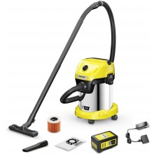 Kärcher WD 3-18 S Battery Set Aku Vysávač na mokro-suché nečistoty (18V1x5,0Ah)1.628-576.0