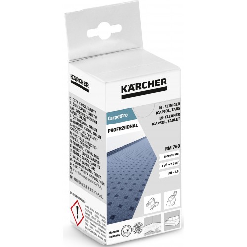 Kärcher RM 760 CarpetPro Čistič kobercov iCapsol, 16 tabliet 6.295-850.0 Kärcher RM 760 CarpetPro Čistič kobercov iCapsol, 16 tabliet 6.295-850.0
